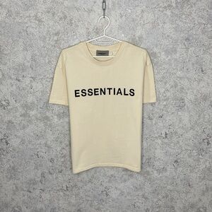 Essentials Beige Short Sleeve Tee